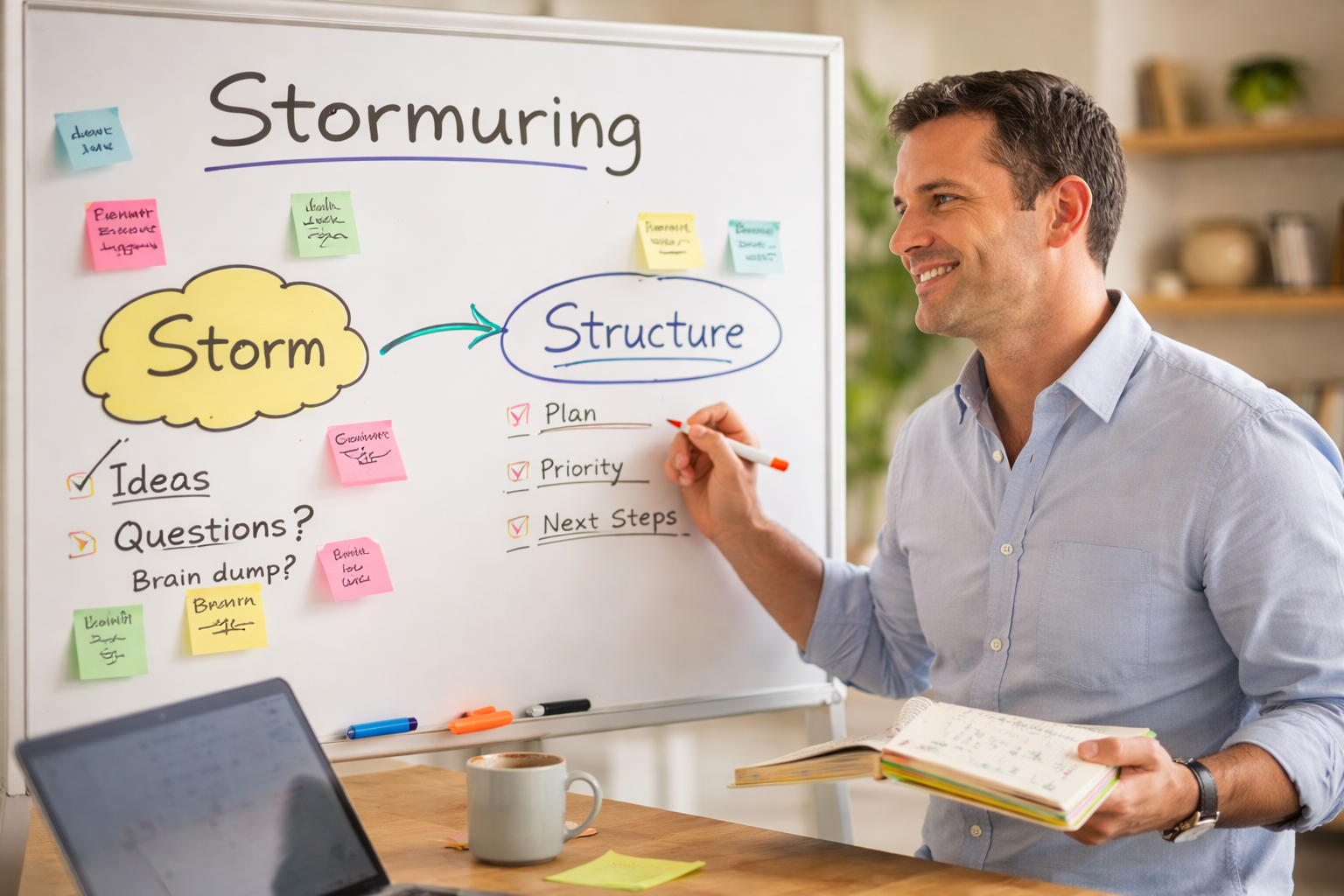 Stormuring: A Simple Way to Turn Chaos Into Clear Ideas