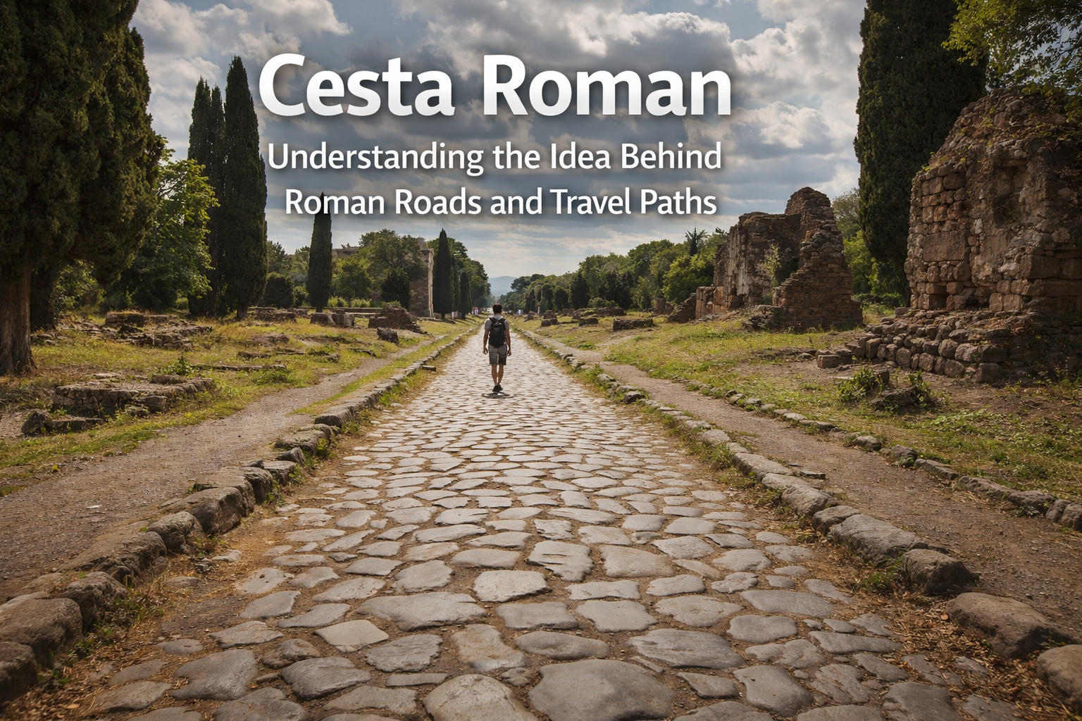 Cesta Roman: Understanding the Idea Behind Roman Roads and Travel Paths