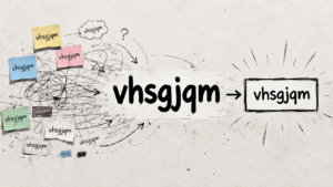 vhsgjqm: the strange idea that won’t sit still