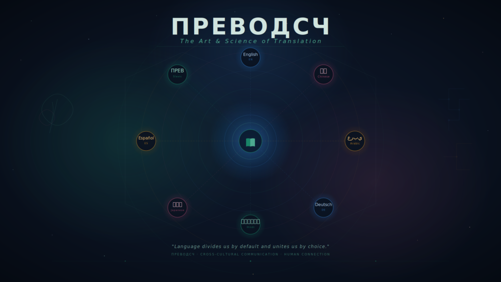 Преводсч: The Art and Science of Modern Translation in a Connected World