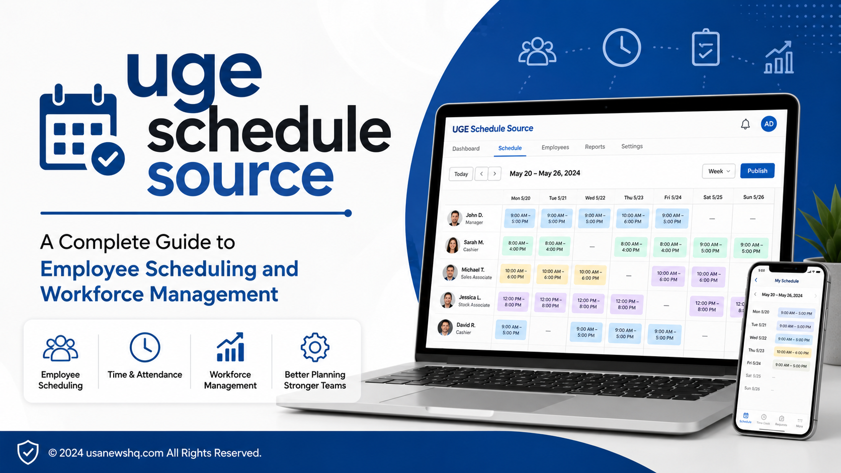 uge schedule source