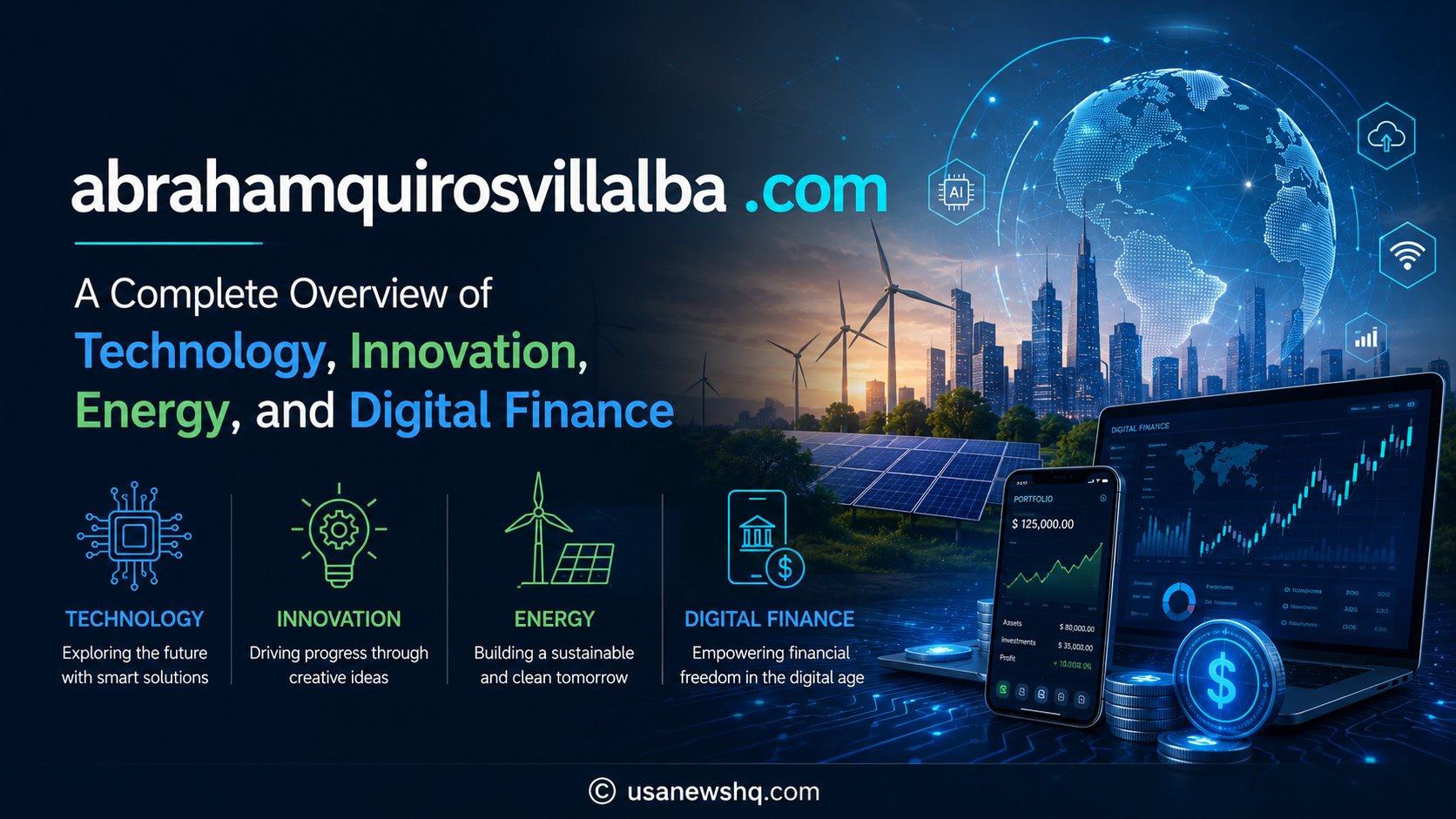 Abrahamquirosvillalba.com: A Complete Overview of Technology, Innovation, Energy, and Digital Finance